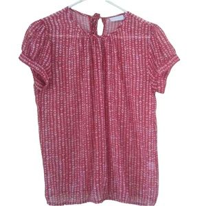 New York & Co Heart blouse